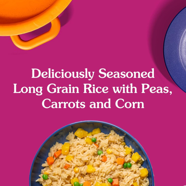 Ready Rice Garden Vegetable Flavored Rice, Easy Dinner Side, 8.8 Oz Pouch (Pack of 6) - Image 4