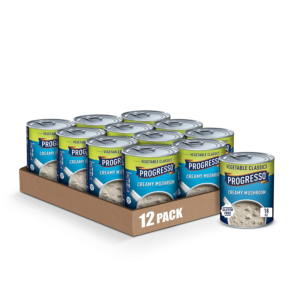 Vegetable Classics, Creamy Mushroom Canned Soup, Gluten Free, 18 Oz. (Pack of 12)
