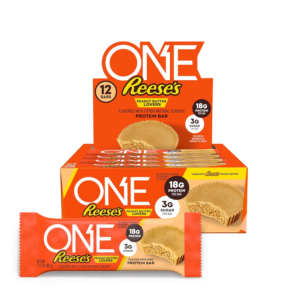 Protein Bars, Reese'S Peanut Butter Lovers, Gluten Free with 18G Protein and 3G Sugar, Pantry Staples, 2.12 Oz (12 Count)
