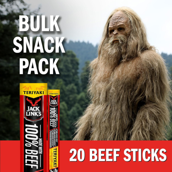 Beef Sticks, Teriyaki – Protein Snack, Meat Stick with 5G of Protein, Meat Snack Sticks Made with 100% Beef, Keto, Paleo & Carnivore Diet Ready, Individually Wrapped – 0.92 Oz. (20 Count) - Image 6