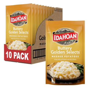 Mashed Potatoes, Buttery Golden Selects, 4.1 Ounce (Pack of 10)