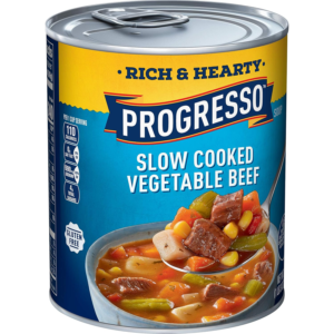 Rich & Hearty Slow Cooked Vegetable Beef Soup 19 Oz Can (Pack of 12)