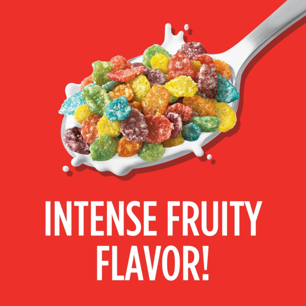 Post  Cereal, Fruity Kids Cereal, Gluten Free Rice Cereal for Kids, 2 OZ Individual Cereal Cup (Pack of 12) - Image 2