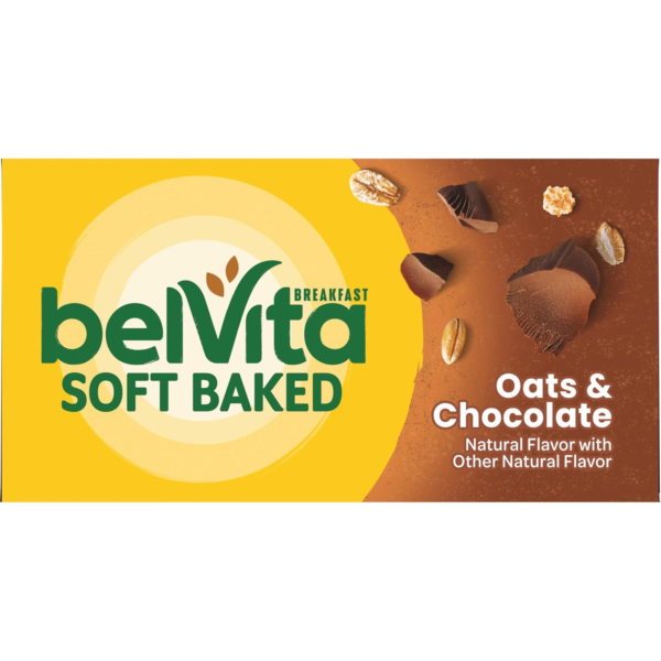 Soft Baked Oats & Chocolate Breakfast Biscuits, Chewy Breakfast Bars, 6 Boxes of 5 Packs (1 Biscuit per Pack) - Image 17