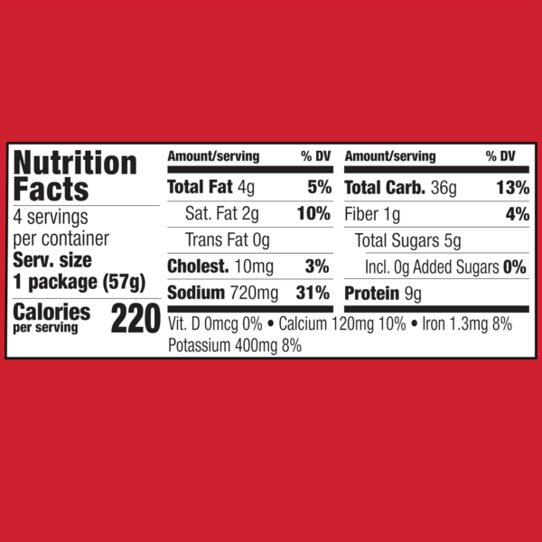Helper Cheeseburger Macaroni Microwave Cup, 2 Oz, 6 per Case - Image 7