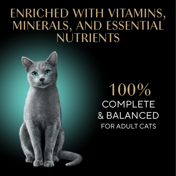 Perfect Portions Bistro Adult Wet Cat Food, Salmon in Creamy Sauce Entree, (24) 2.6 Oz. Twin-Pack Trays - Image 6