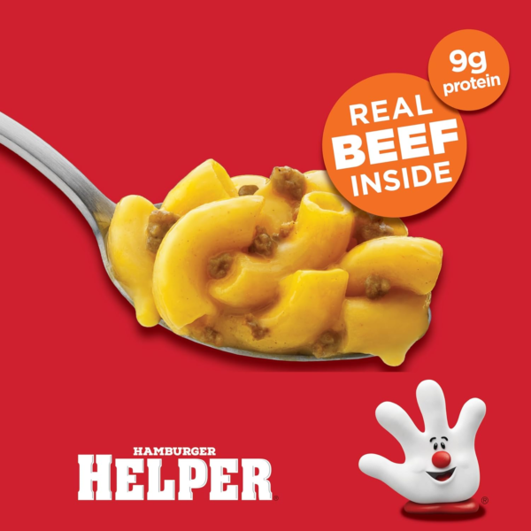 Helper Cheeseburger Macaroni Microwave Cup, 2 Oz, 6 per Case - Image 5