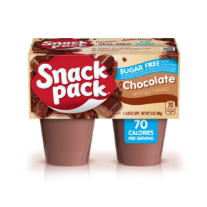 Sugar-Free Chocolate Pudding Cups, 4 Count, 12 Pack